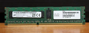 Cisco Micron 4GB PC3-12800 DDR3-1600MHz ECC Registered 240-Pin DIMM - Picture 1 of 2