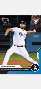 2020 TOPPS NOW BRACKET BONANZA CARD LOS ANGELES DODGERS CLAYTON KERSHAW #BB2-12
