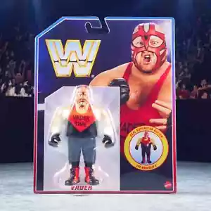 WWE WWF Vader Mattel Retro Action Figure sigillato in fabbrica Pro Wrestling MOC - Foto 1 di 1
