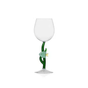 Rosenthal Ichendorf Stemmed Glass, Marine Garden - Green Fish (IC352.358) - Picture 1 of 1