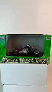 Toy Zone 1:32 Scale Martin Bros Motorcycle - Picture 1 of 5