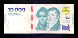 2024 ARGENTINA - 10000 PESOS - P#369 - GEM UNC - MB1 - Picture 1 of 2