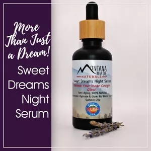 Handcrafted, Natural, Anti Aging Night Face Serum for firm & Glowing Skin - Picture 1 of 14