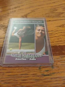 2004 Card Wimbledon Tennis Maria Sharapova Limited Edition Of 100 - Picture 1 of 2