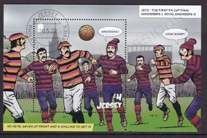 SG ???? JERSEY USED CTO STAMP SHEET £4 2022 FOOTBALL FA CUP GREAT MOMENTS - Picture 1 of 1