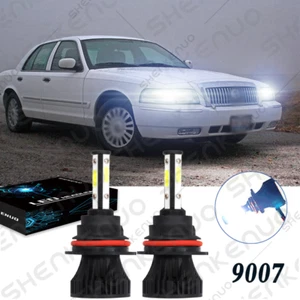 Bombilla de faro LED 4-SIdes 9007 haz alto/bajo para Mercury Grand Marquis 1998-2005 - Imagen 1 de 12