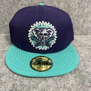 New Era Oakland Athletics A's Fitted Cap Mütze lila türkis Größe 7 1/8 - Bild 1 von 6