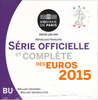 COFFRET BU FRANCE 2015   SERIE 1C A 2 EURO    SOUS BLISTER