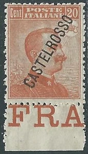 1924 CASTELROSSO EFFIGIE 20 CENT MNH ** - I29-10 - Picture 1 of 1