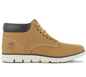 Timberland Bradstreet Mid-Top Sneaker - Hombre Zapatos Cuero Wheat TB0A1989-231 - Imagen 1 de 6