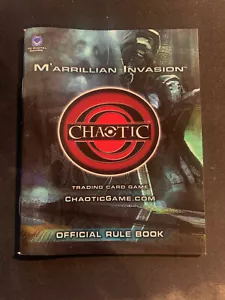 Chaotic - M'arrillian Invasion Rule Book - Foto 1 di 3