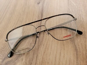 Carrera 211 6LB Full Rim Stainless Steel Aviator Eyeglasses Frames - NEW - Picture 1 of 15