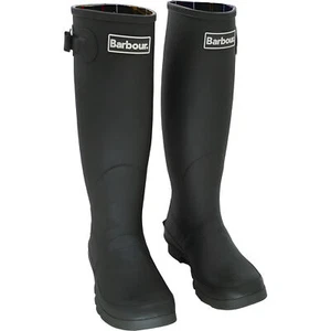 Barbour Olive Green Womens Bede Wellington Rain Boot Size 6 M - Picture 1 of 6