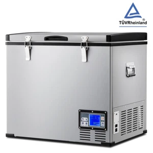 Costway 63QT Portable Electric Car Freezer Refrigerator Cooler Compressor - Picture 1 of 12