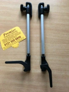 200mm WINDOW STAYS STRUTS POLYFIX SLIDE-ON LEVER LOCK STAY CARAVAN MOTORHOME PR - Picture 1 of 4