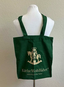Kathe Wohlfahrt Green Book Tote Bag - Picture 1 of 5