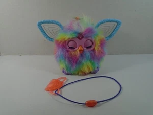 2023 HASBRO--INTERACTIVE TIE DYE RAINBOW FURBY (LOOK) - Picture 1 of 7
