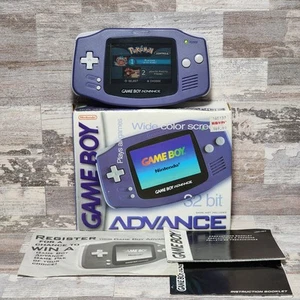 Nintendo Game Boy Advance Handheld-Systemkonsole - Indigo CIB komplett in OVP!! - Bild 1 von 19
