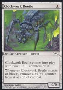 Clockwork Beetle -Foil Medium Play MTG Mirrodin - Picture 1 of 1