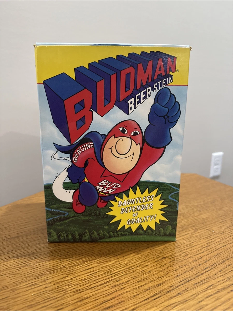 『Budman Beer Stein ヴィンテージ　コレクターズエディション』 BUD MAN 1993 Beer Stein - Anheuser-Busch Budweiser Collector's