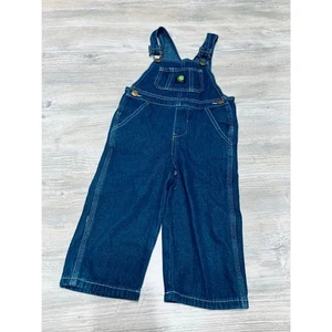 John Deere Denim Overall Pants 2T - Picture 1 of 4