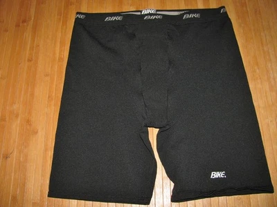Shorts BIKE Vintage COMPRESSÃO Tamanho XL Nylon Lycra Elastano PRETO - Imagem 1 de 2