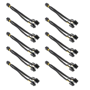 10 PCS Adapter Gpu Stromkabel Verlängerungsnetzkabel Für Grafikkarten - Bild 1 von 12