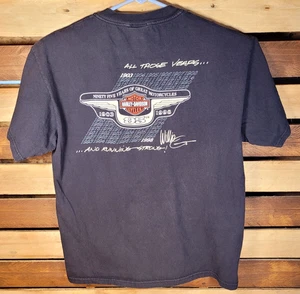 Vintage Harley Davidson 95th Anniversary T-Shirt 1903-1998 Authentic Official - Picture 1 of 10
