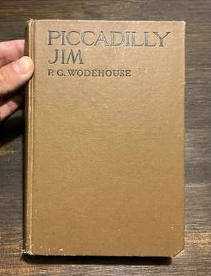 1917 P G WODEHOUSE PICCADILLY JIM 1st AMERICAN US Ed Grosset Dunlap Illustrated - Image 1 of 4