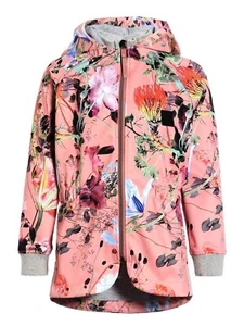 PRE-OWNED MOLO PINK JACKET HILLARY FLOWERS OF THE WORLD FOR GIRLS SIZE 6/116 CM - Picture 1 of 17