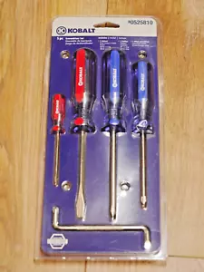Kobalt 5 pcs. Screwdriver Set NEW SLOTTED/PHILIPS/OFFSET - Picture 1 of 5