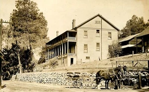 CALIFORNIA HOT SPRINGS RPPC, TULARE COUNTY, VINTAGE POSTCARD (SV 368) - Picture 1 of 3
