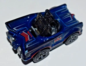 Hot Wheels 2021 Black and Blue Classic TV Series Batmobile Malaysia HCT04 - Picture 1 of 9