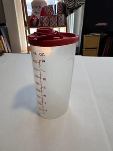 Tupperware Süßigkeitensparer Sirup Honigspender 640 Deckel Ausgießer Maße - Bild 1 von 2