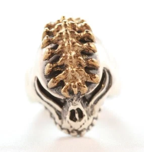 Wormy Silver Ring - Picture 1 of 2