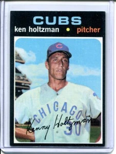 1971 Topps Baseball # 410 Ken Holtzman (NM) Near Mint - Picture 1 of 2