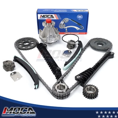 Kit de cadena de distribución bomba de agua compatible con Ford E150 250 350 Econoline F150 1997-2002 5,4 L Foto 1 de 4