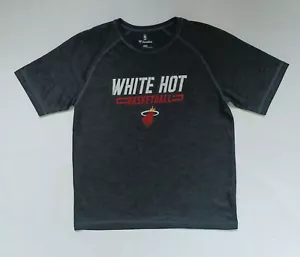 Fanatics Miami Heat Men's Size Medium White Hot Black Shirt Basketball - Picture 1 of 6