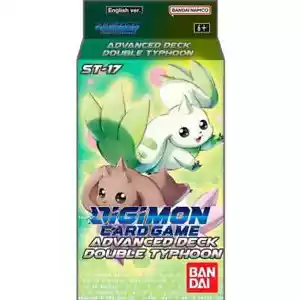 DIGIMON TCG DOBLE TYPHOON PLATAFORMA DE ARRANQUE AVANZADA SELLADA DE FÁBRICA BARCOS 3/8/24 - Imagen 1 de 1