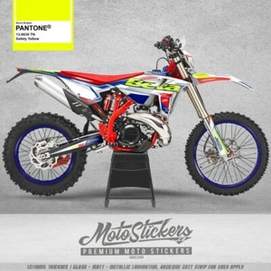 Beta RR 2020-2022 graphic kit - stickers with real neon (flourescent) yellow - Picture 1 of 10
