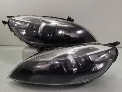 OEM Volvo V40 T4 PRE-FACELIFT HID BLACK Headlights Lamps Lights 2012-2019 PAIRS - Image 1 of 4
