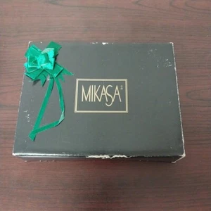 Mikasa Nautilus Sea Shell Candy Dish Lead Crystal Glass W. Germany With Box - Picture 1 of 4