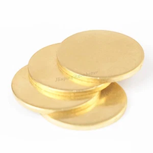 Discos de latón H62 láminas redondas sólidas placa gruesa 1 mm 1,2 mm 1,5 mm diámetro 10 mm-300 mm - Imagen 1 de 9