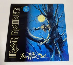 IRON MAIDEN ~ FEAR OF THE DARK ~MISPRINT? 2xLP HYPE STICKER MERCH SHEET ~1992 UK - Picture 1 of 24