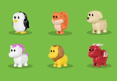 2024 McDONALD'S Adopt Me Pet HAPPY MEAL TOYS Or Set - Image 1 of 3