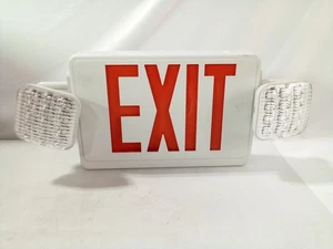 LED Emergency Exit Sign - 18 inch x 12 inch x 8 inch - Picture 1 of 8