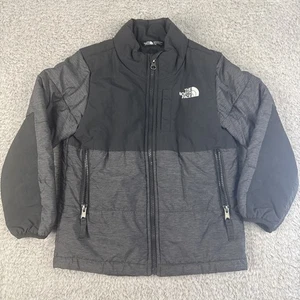 north face kleinkind jacke 6t /6b grau und schwarz  - Bild 1 von 12