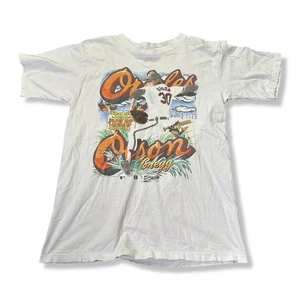 Vintage Baltimore Orioles Gregg Olson Rookie Year Record MLB Salemwear Men’s L - Bild 1 von 5