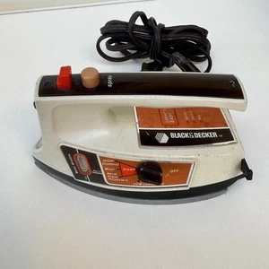 Vintage Black & Decker Light N Easy Dampf- & Trockenbügeleisen - Bild 1 von 9