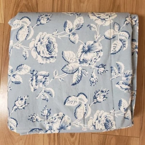 RALPH LAUREN MEADOWLAND FLORAL ROSE KING DUVET COMFORTER COVER Blue - Picture 1 of 8